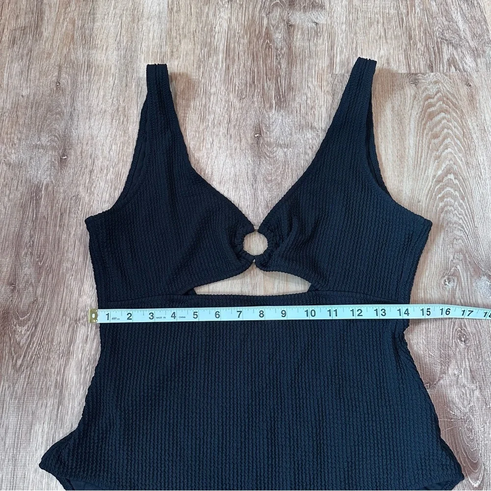 Aerie Crinkle Scoop Full Coverage One Piece Swimsuit